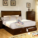  Furniture of America Enrico V Queen Storage Platform Bed CM7807Q-BED IMAGE 1