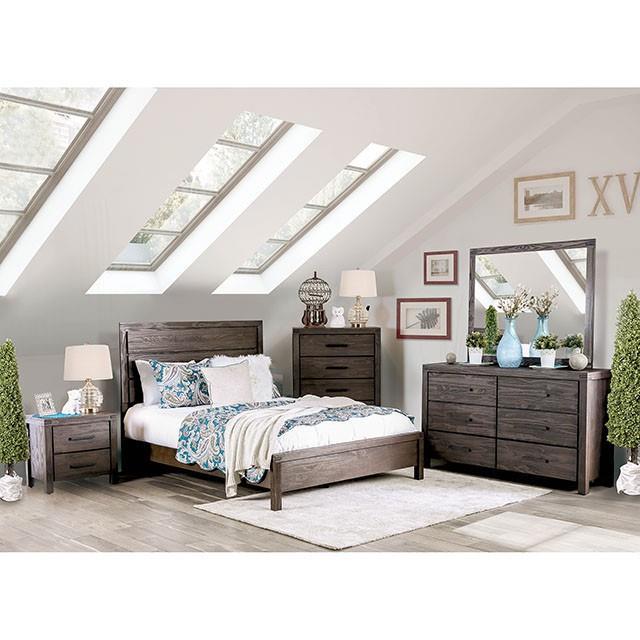 Furniture of America Rexburg King Panel Bed CM7382EK-BED IMAGE 2