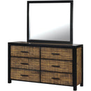  Furniture of America Hamberg 6-Drawer Dresser CM7693D IMAGE 3