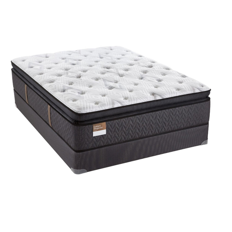 Sealy Happiness Plush Pillow Top Mattress Set (Queen) IMAGE 1