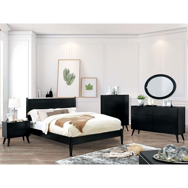 Furniture of America Lennart CM7386BK-CK California King Bed IMAGE 3