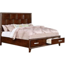  Furniture of America Safire Queen Panel Bed CM7616Q-BED IMAGE 1