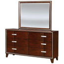  Furniture of America Safire Dresser Mirror CM7616M IMAGE 3