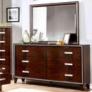  Furniture of America Safire Dresser Mirror CM7616M IMAGE 4