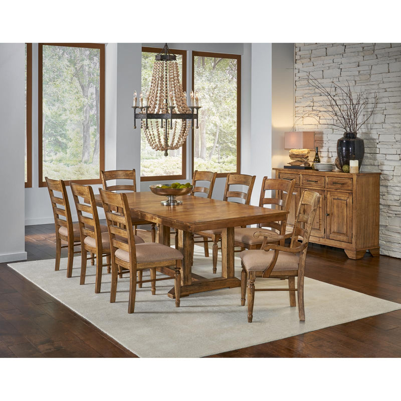 A-America Bennett Dining Table with Trestle Base BEN-SQ-6-30-0 IMAGE 2
