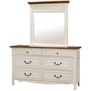  Furniture of America Galesburg 6-Drawer Dresser CM7040D IMAGE 2