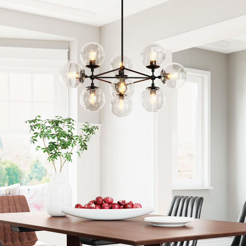  Zuo Belfast 56065 Ceiling Lamp - Black IMAGE 6