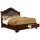  Furniture of America Edinburg California King Panel Bed CM7672CK-BED IMAGE 1