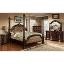  Furniture of America Monte Vista I Queen Poster Bed CM7296DA-Q-BED IMAGE 3