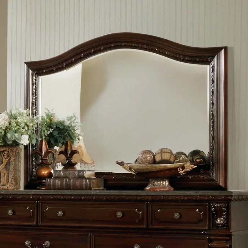 Furniture of America Fort Worth Arched Dresser Mirror CM7858M IMAGE 2