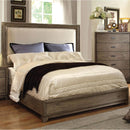  Furniture of America Antler Queen Upholstered Panel Bed CM7615Q-BED IMAGE 1