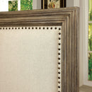  Furniture of America Antler Queen Upholstered Panel Bed CM7615Q-BED IMAGE 2