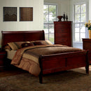  Furniture of America Louis Philippe III King Sleigh Bed CM7866CH-EK-BED IMAGE 2