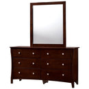  Furniture of America Riggins Dresser Mirror CM7070M IMAGE 3
