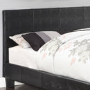  Furniture of America Wallen Twin Upholstered Panel Bed CM7793BK-T-BED IMAGE 2