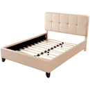  Furniture of America Cressida California King Upholstered Panel Bed CM7725BG-CK-BED IMAGE 5