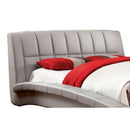  Furniture of America Vizela California King Upholstered Platform Bed CM7604GY-CK-BED IMAGE 2