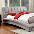  Furniture of America Vizela Queen Upholstered Platform Bed CM7604GY-Q-BED IMAGE 3