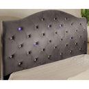  Furniture of America Cressida California King Platform Bed CM7421GY-CK-BED IMAGE 3