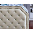  Furniture of America Claudine California King Upholstered Panel Bed CM7675CK-BED IMAGE 4