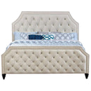  Furniture of America Claudine King Upholstered Panel Bed CM7675EK-BED IMAGE 2