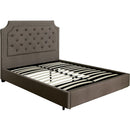  Furniture of America Orianna Full Upholstered Panel Bed CM7674F-BED IMAGE 4