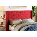 Furniture of America Anabelle King Upholstered Panel Bed CM7677RD-EK-BED IMAGE 4