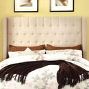  Furniture of America Mira California King Upholstered Panel Bed CM7055IV-CK-BED IMAGE 2