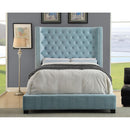  Furniture of America Mirabelle California King Upholstered Panel Bed CM7679BL-CK IMAGE 5