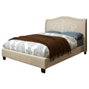  Furniture of America Karissa Full Upholstered Panel Bed CM7698F-BED IMAGE 1