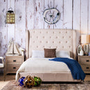  Furniture of America Fontes California King Upholstered Panel Bed CM7050IV-CK-BED IMAGE 6