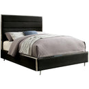  Furniture of America Gillian Queen Upholstered Panel Bed CM7262BK-Q-BED IMAGE 1