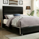  Furniture of America Gillian Queen Upholstered Panel Bed CM7262BK-Q-BED IMAGE 2