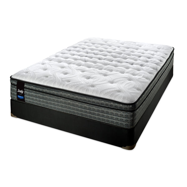 Sealy Avenstar Cushion Firm Euro Top Mattress Set (Twin) IMAGE 1