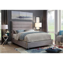  Furniture of America Gillian California King Upholstered Panel Bed CM7262GY-CK-BED IMAGE 5