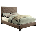  Furniture of America Marianne Queen Upholstered Panel Bed CM7433BR-Q-BED IMAGE 1