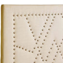  Furniture of America Marianne Full Upholstered Panel Bed CM7433BG-F-BED IMAGE 2
