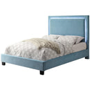  Furniture of America Erglow I Queen Upholstered Panel Bed CM7695BL-Q-BED IMAGE 1