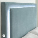  Furniture of America Erglow I Twin Upholstered Panel Bed CM7695BL-T-BED IMAGE 3