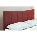  Furniture of America Ennis King Upholstered Panel Bed CM7678RD-EK-BED IMAGE 3