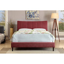  Furniture of America Ennis King Upholstered Panel Bed CM7678RD-EK-BED IMAGE 5