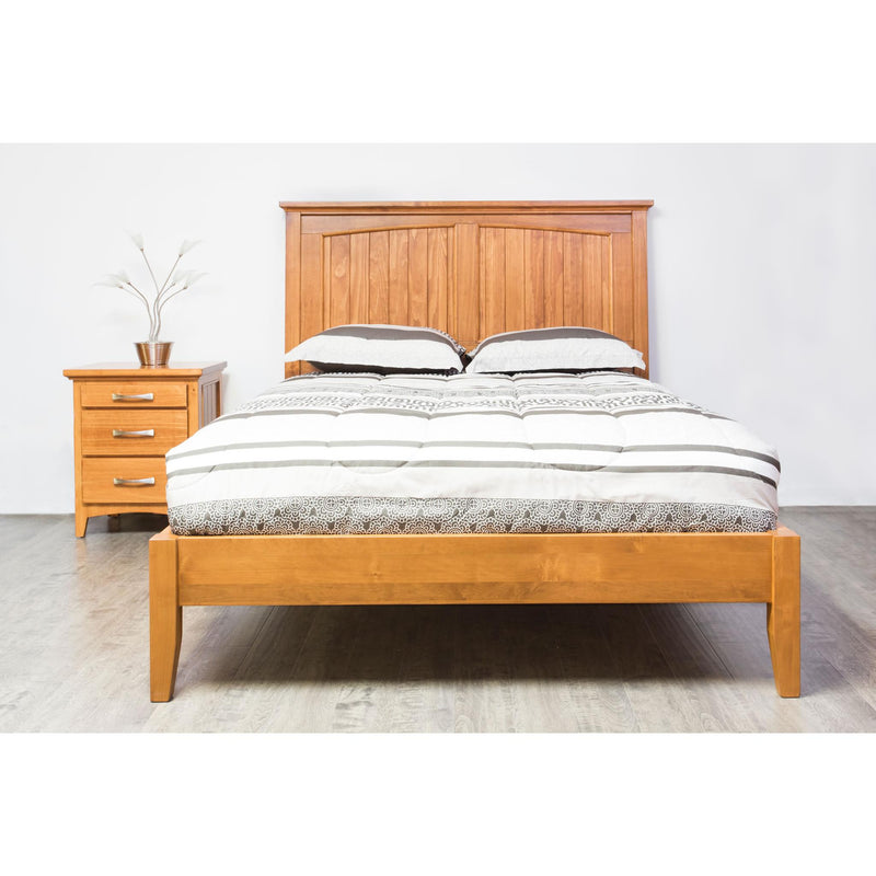 Mako Wood Furniture Sophia King Panel Bed 5100-LP-K-HB/LowFB/Rails/SLT IMAGE 2