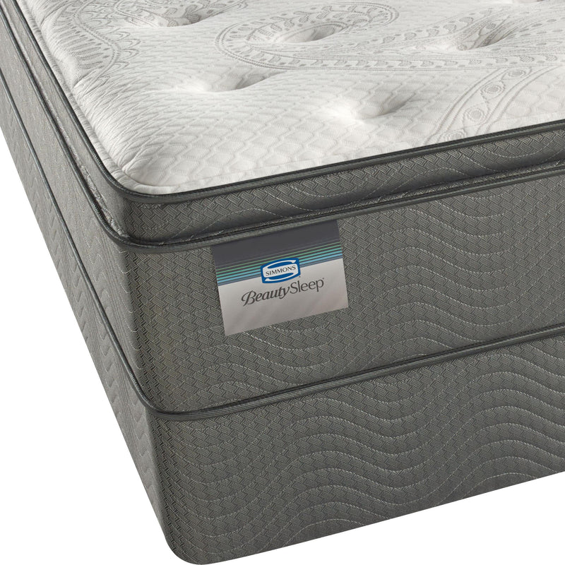 Simmons BeautySleep Keyes Peak Luxury Firm Pillow Top Mattress Set (Queen) IMAGE 3