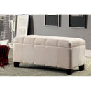  Furniture of America Remi Fabric Storage Ottoman CM-BN6036BG IMAGE 4