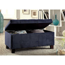  Furniture of America Remi Fabric Storage Ottoman CM-BN6036NV IMAGE 2