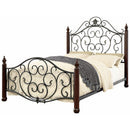  Furniture of America Lucia King Bed CM7688EK IMAGE 1