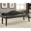 Furniture of America Kids Seating Bench CM-BN6883BK-L IMAGE 2