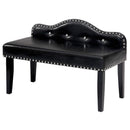  Furniture of America Kids Seating Bench CM-BN6883BK-S IMAGE 1