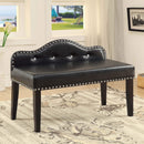  Furniture of America Kids Seating Bench CM-BN6883BK-S IMAGE 2