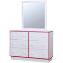  Furniture of America Kids Dresser Mirrors Mirror CM7853M IMAGE 2